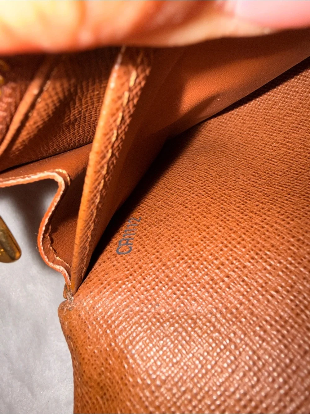 Louis Vuitton Monogram Sarah Wallet with DIY Strap CA1112